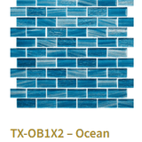 TileXpressions Ocean Breeze 1x2 TX-OB1X2